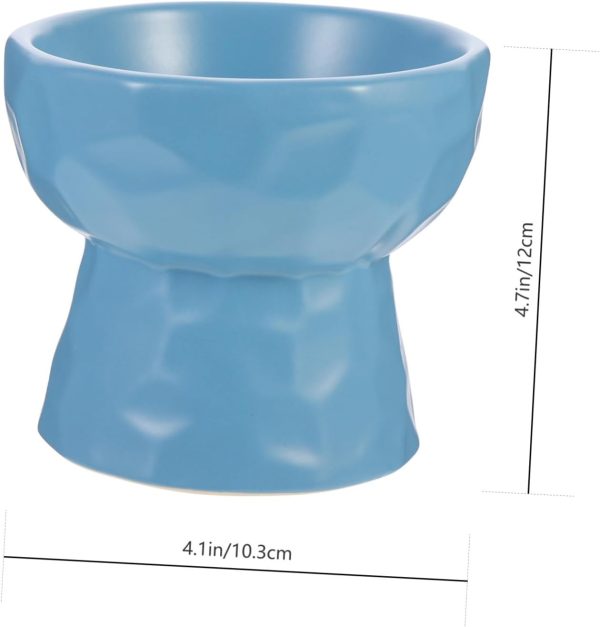 Ceramic Bowl Dog Food Water Bowl Pet Food Basin Dog Drinking Bowl Pottery Bowls Dogs Food Water Dish Ceramic Water Bowl Spill Dog Bowl Dog Water Bowl Cute Ceramics Water Container - Image 2